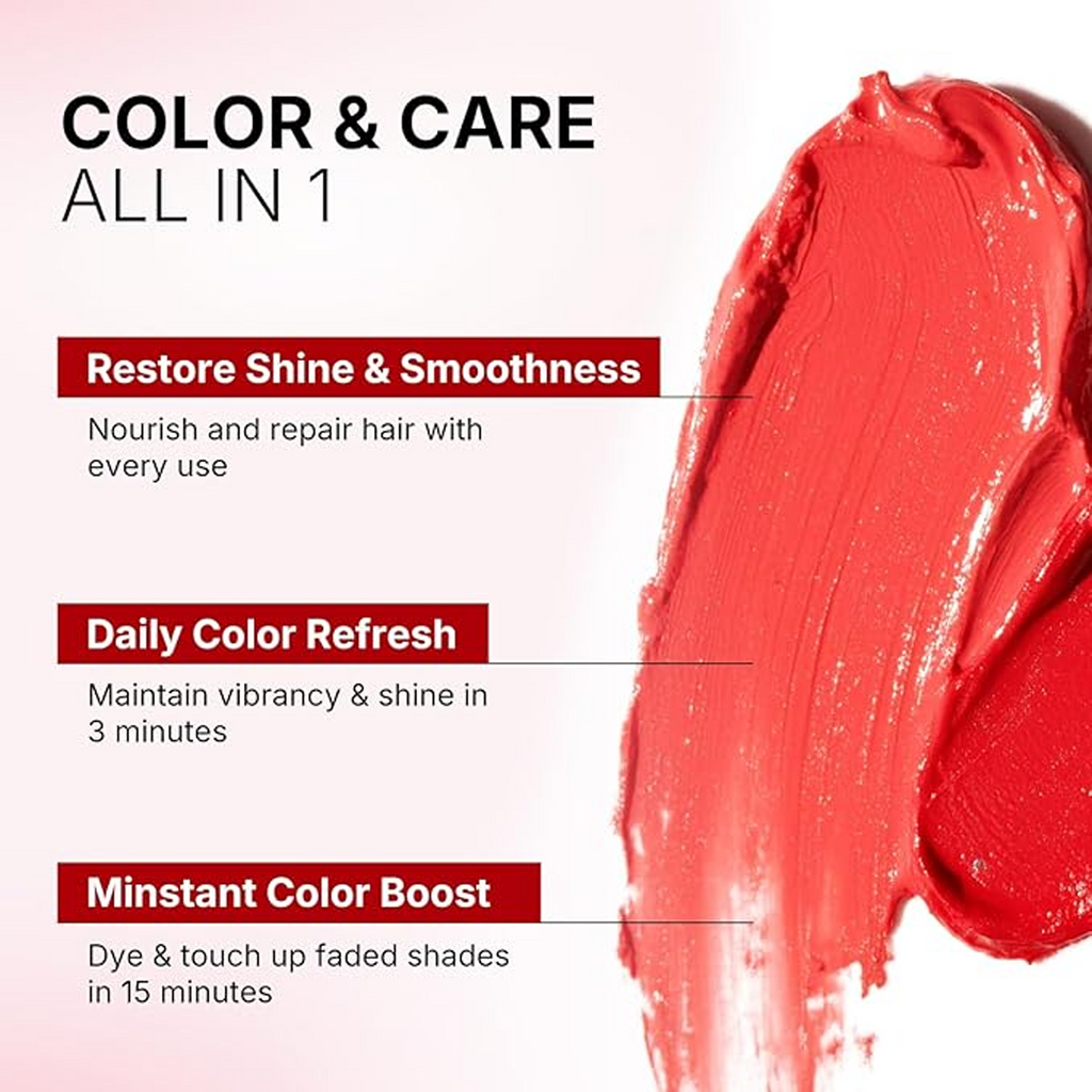 Key Benefits of using Karseell Color Depositing Red Hair Mask