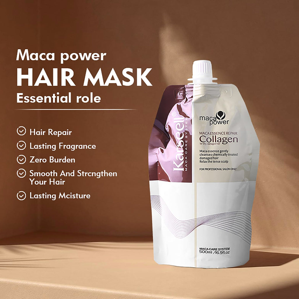 The Key Benefits of Karseell Maca Essence Repair Collagen Hair Treatment Mask