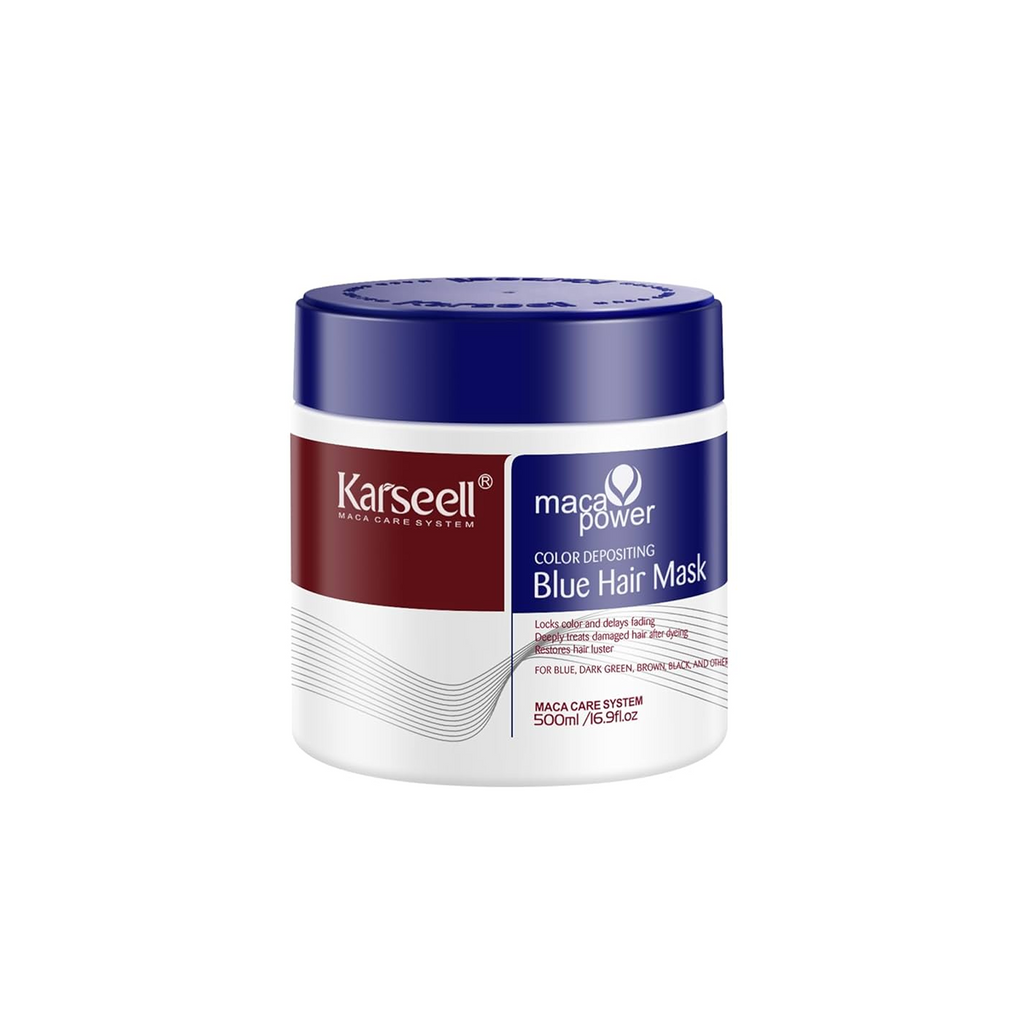 The product of Karseell Maca Power Color Depositing Blue Hair Mask