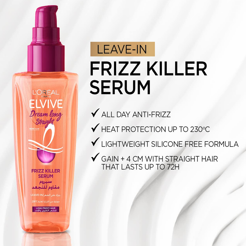 The Key Benefits of L'Oréal Elvive Dream Long Straight Frizz Killer Serum
