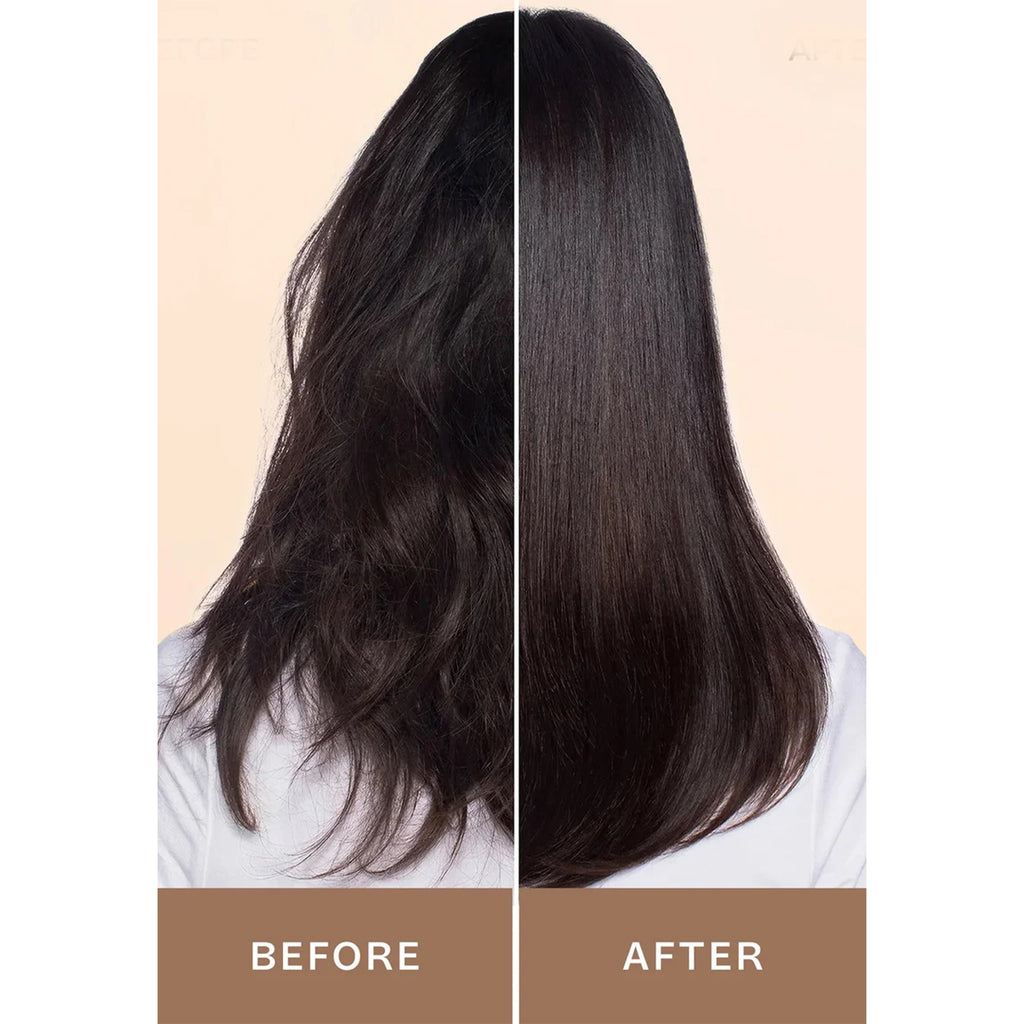 Before and after usage of L'Oréal Paris Elvive Extraordinary Oil Coco Multi-Use Mask 11%