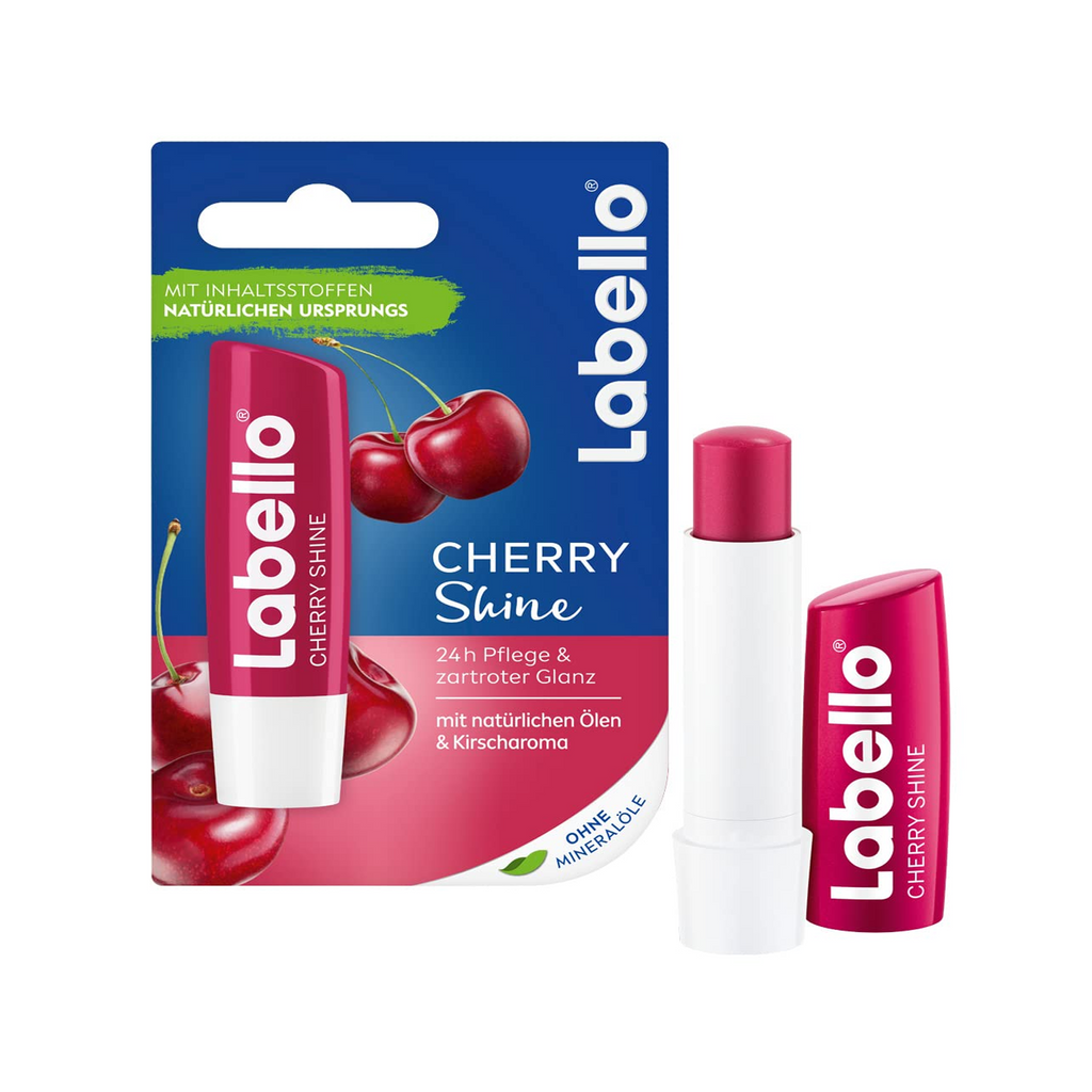 The Product of Labello Cherry Shine Lip Balm