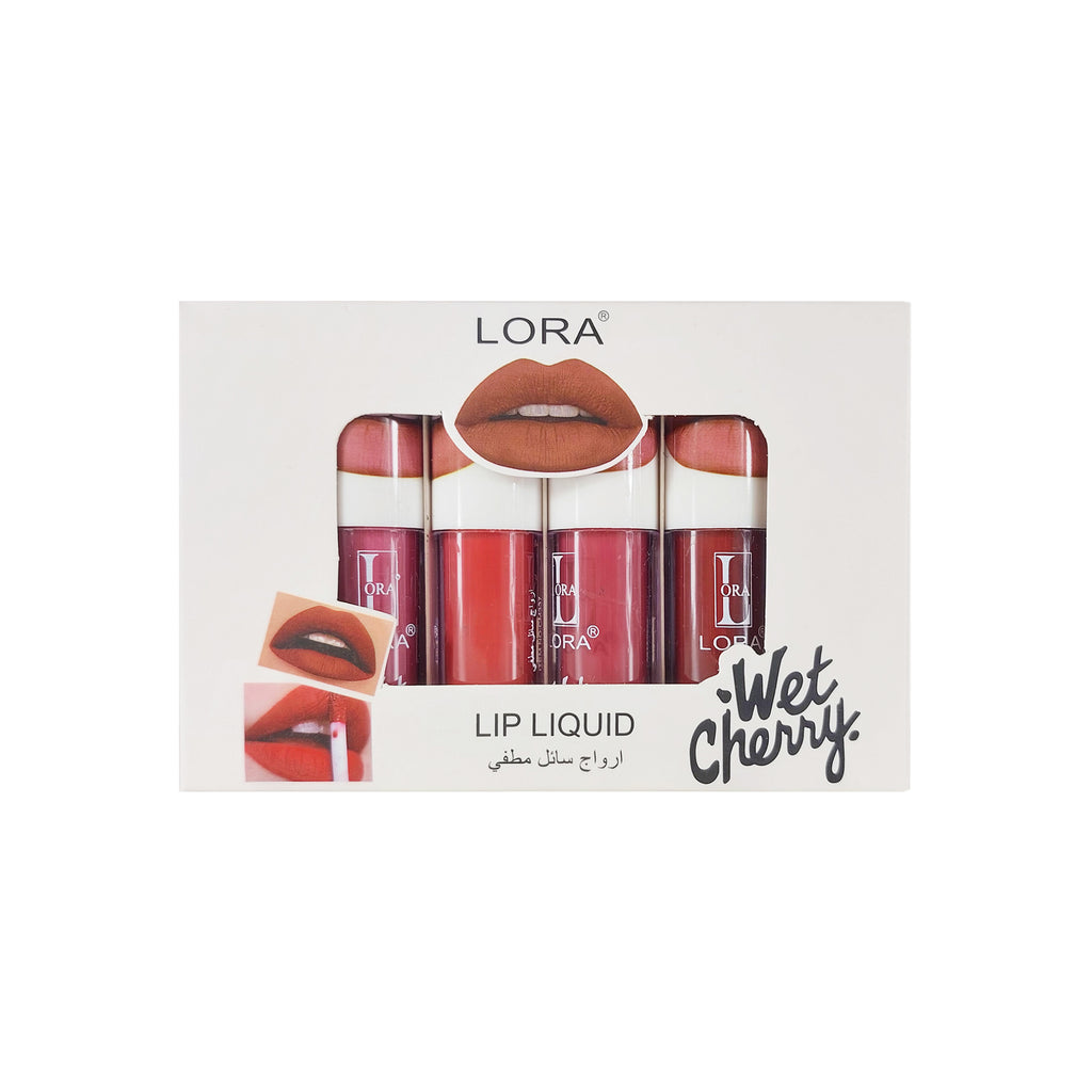 Lora Lip Liquid Set - 12pcs