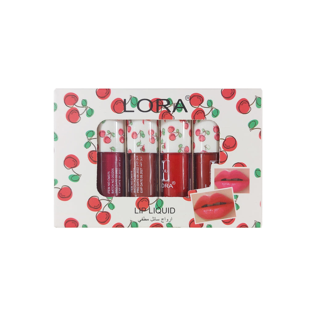 Lora Lip Liquid Set - 12pcs