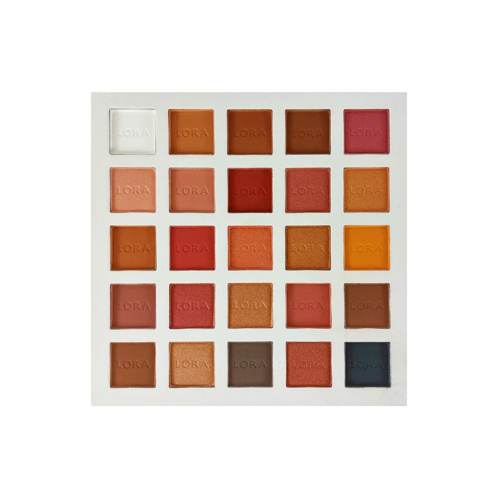 The 25 shades of Lora 25 Color Eyeshadow Palette