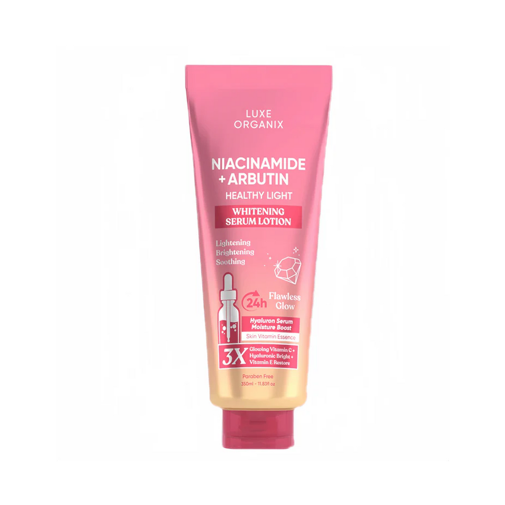 The product of Luxe Organix Niacinamide + Arbutin Healthy Light Whitening Serum Lotion
