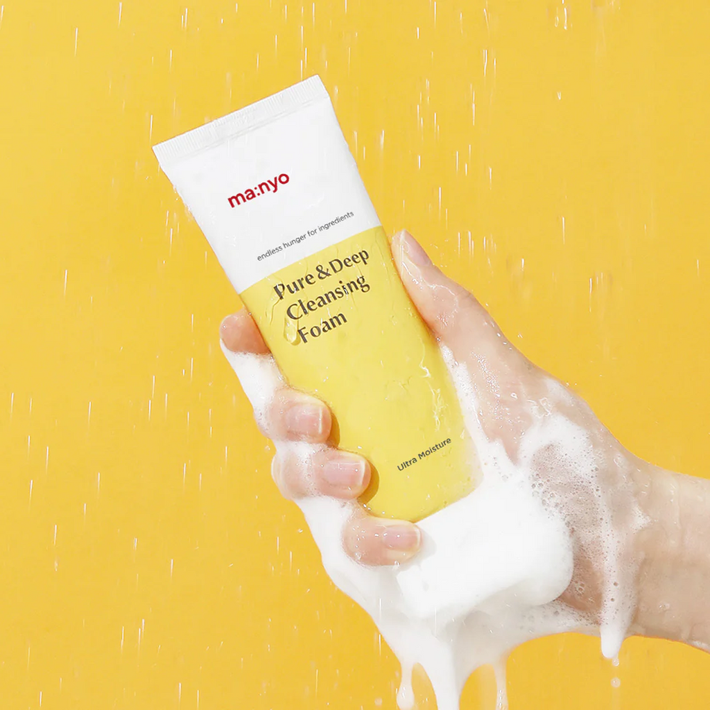 Ma:nyo Pure and Deep Cleansing Foam available on qasr jamal store