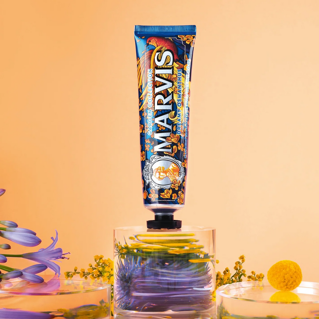 Marvis Garden Collection Dreamy Osmanthus Toothpaste available on Qasr Jamal Store