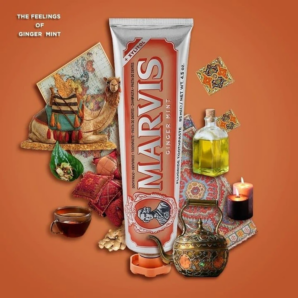Advantages of using Marvis Ginger Mint Toothpaste