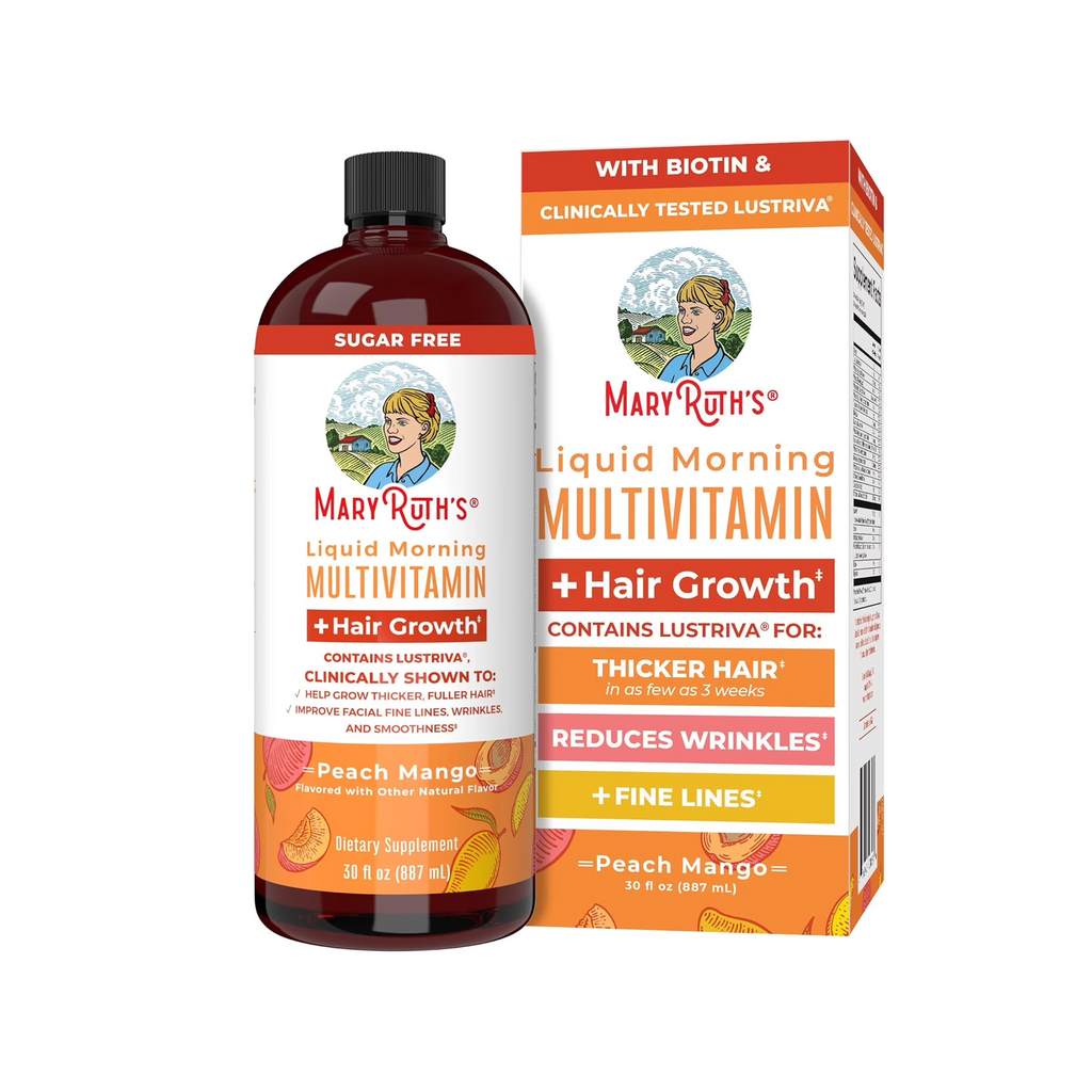 The product of MaryRuth Organics Liquid Morning Multivitamin + Hair Growth