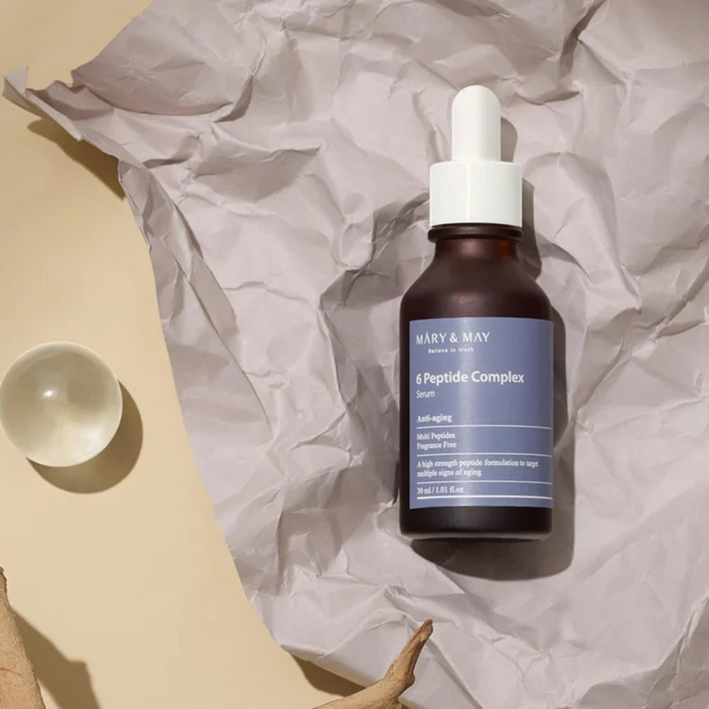 Mary&May 6 Peptide Complex Serum available in qasrjamal