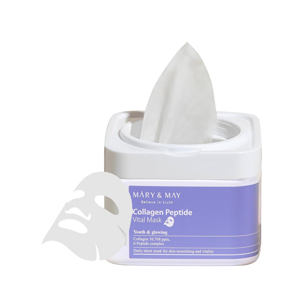 The product of Mary&May Collagen Peptide Vital Mask
