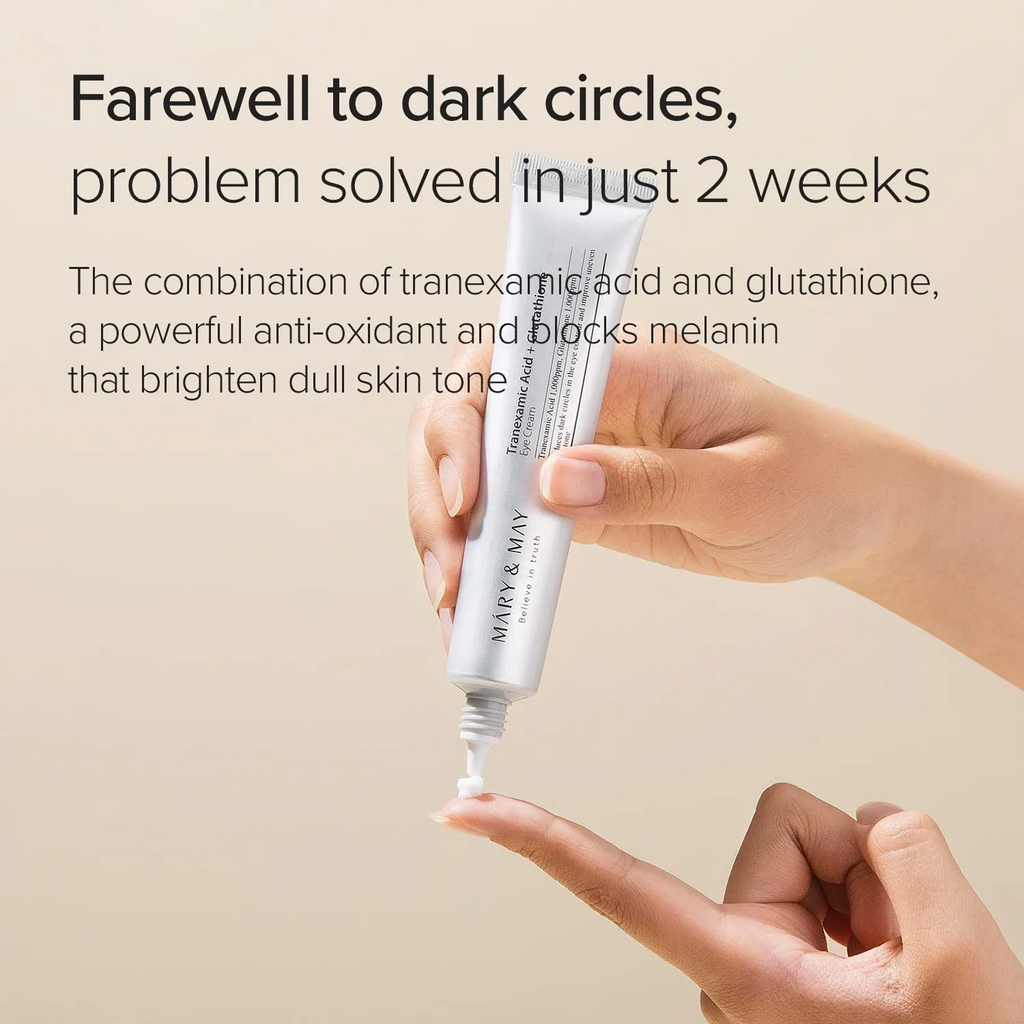 Key Benefits of Mary&May Glutathione Eye Cream Set