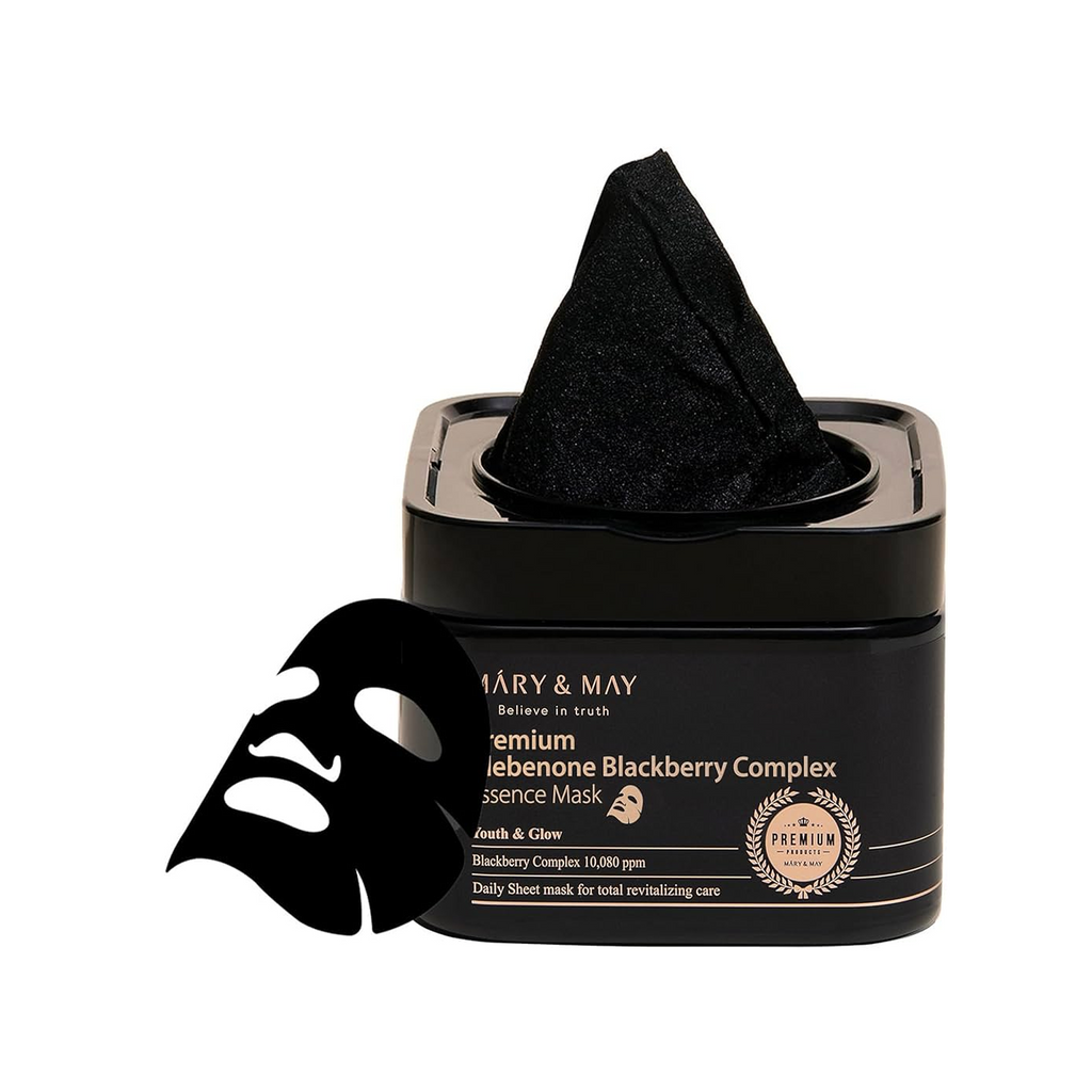 The product of Mary&May Premium Idebenone Blackberry Complex Essence Mask