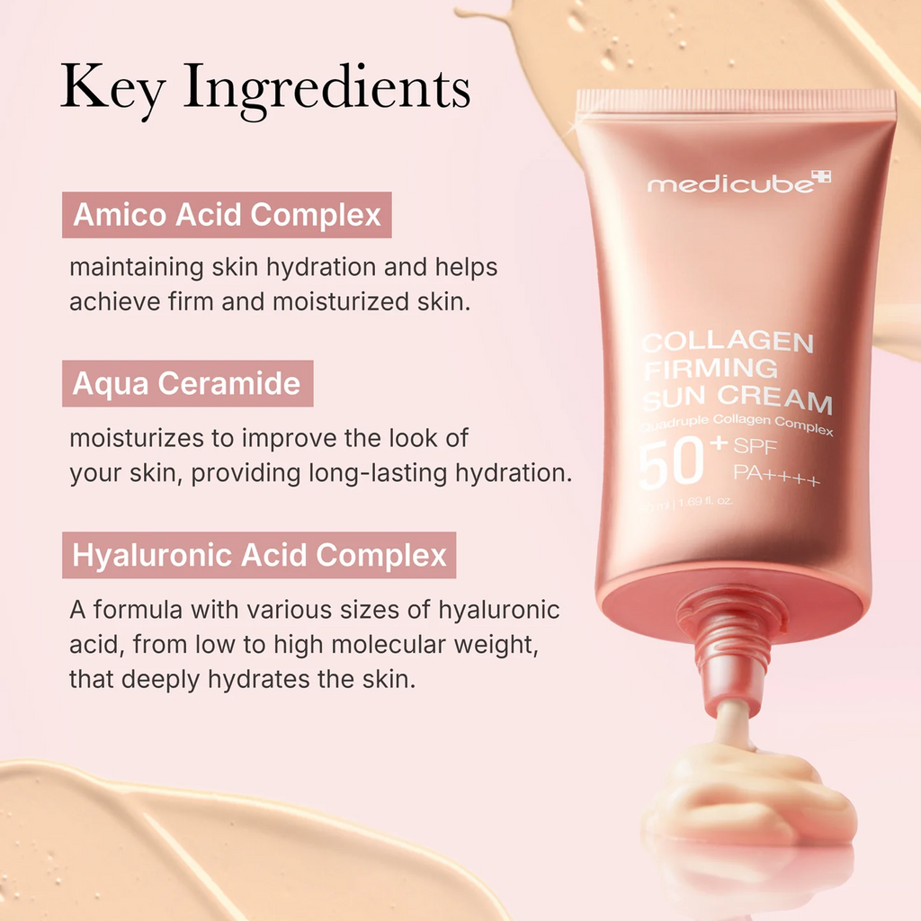 Advantages of Medicube Collagen Firming Sun Cream
