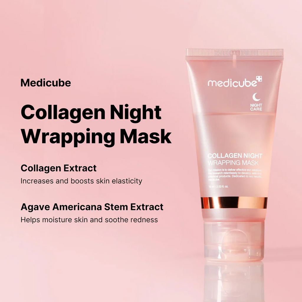 Medicube Collagen Night Wrapping Mask available on Qasr Jamal Store