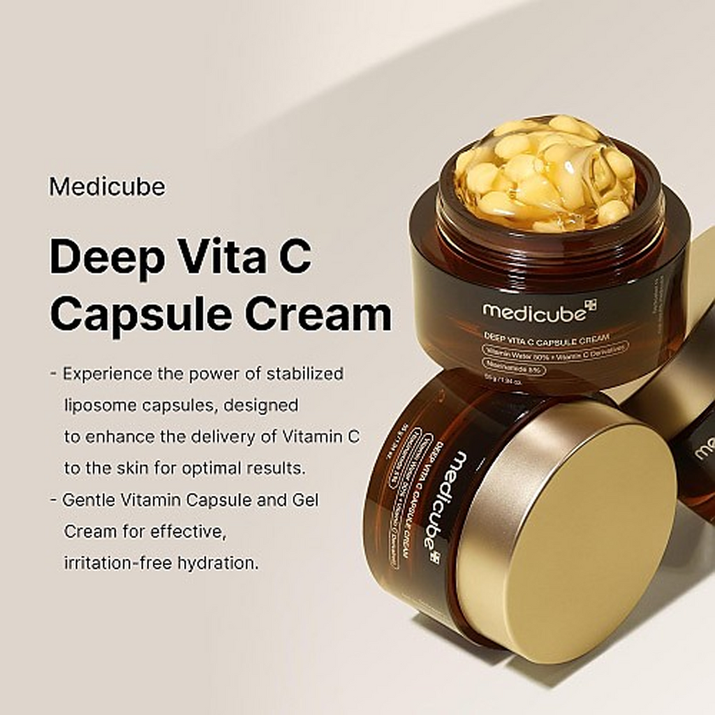 The Key Benefits of Medicube Deep Vita C Capsule Cream
