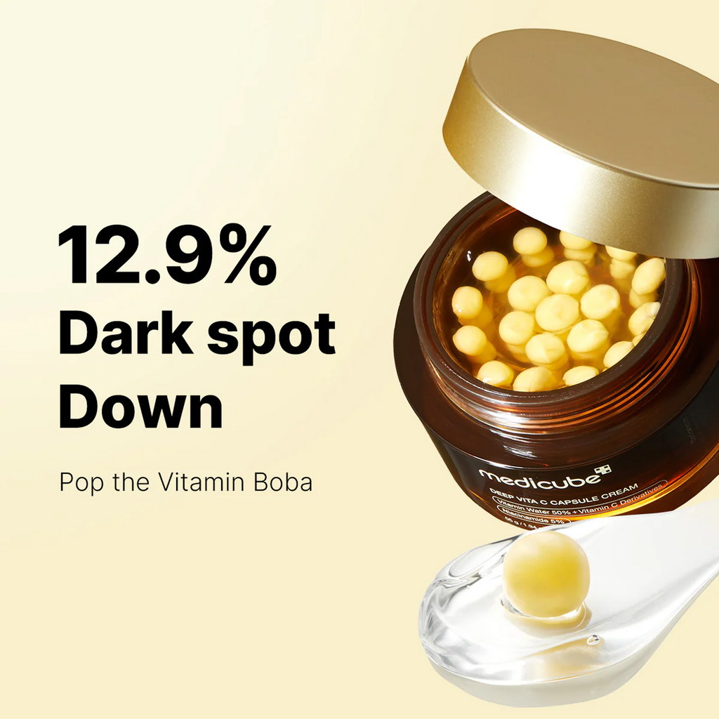 Medicube Deep Vita C Capsule Cream available on Qasr Jamal Store