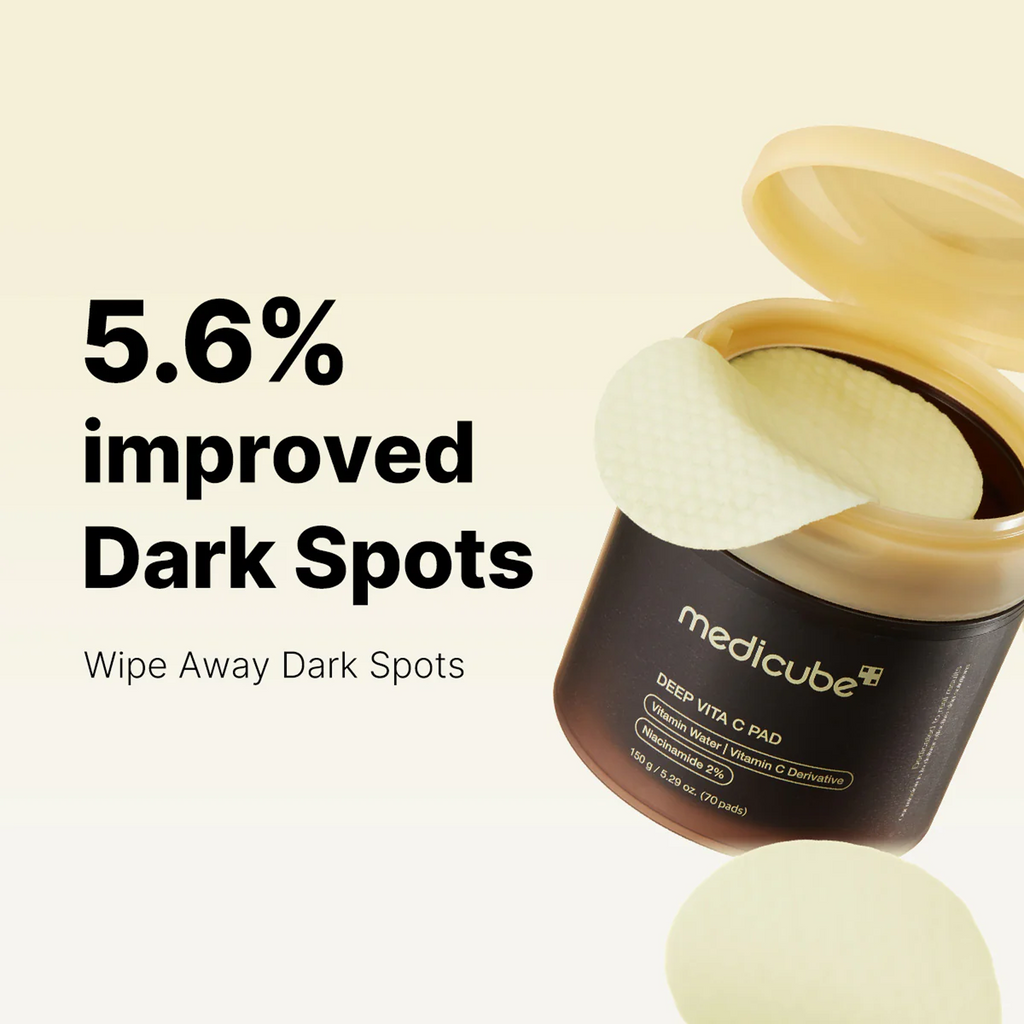 How to use a Medicube Deep Vita C Facial Pads 