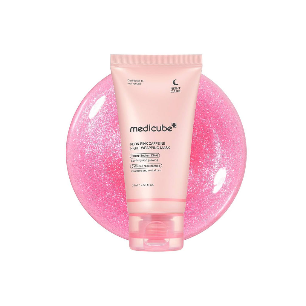 The product of Medicube PDRN Pink Caffeine Night Wrapping Mask