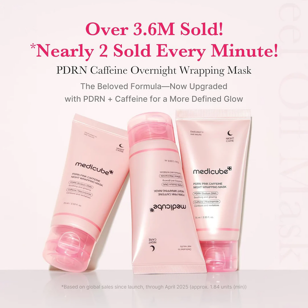 The Key Benefits of Medicube PDRN Pink Caffeine Night Wrapping Mask