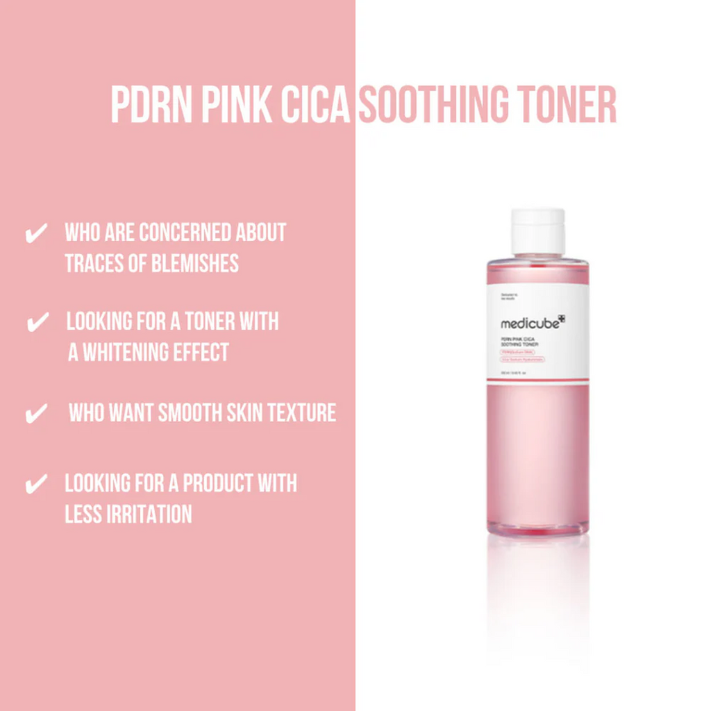The Key Benefits of Medicube PDRN Pink Cica Soothing Toner