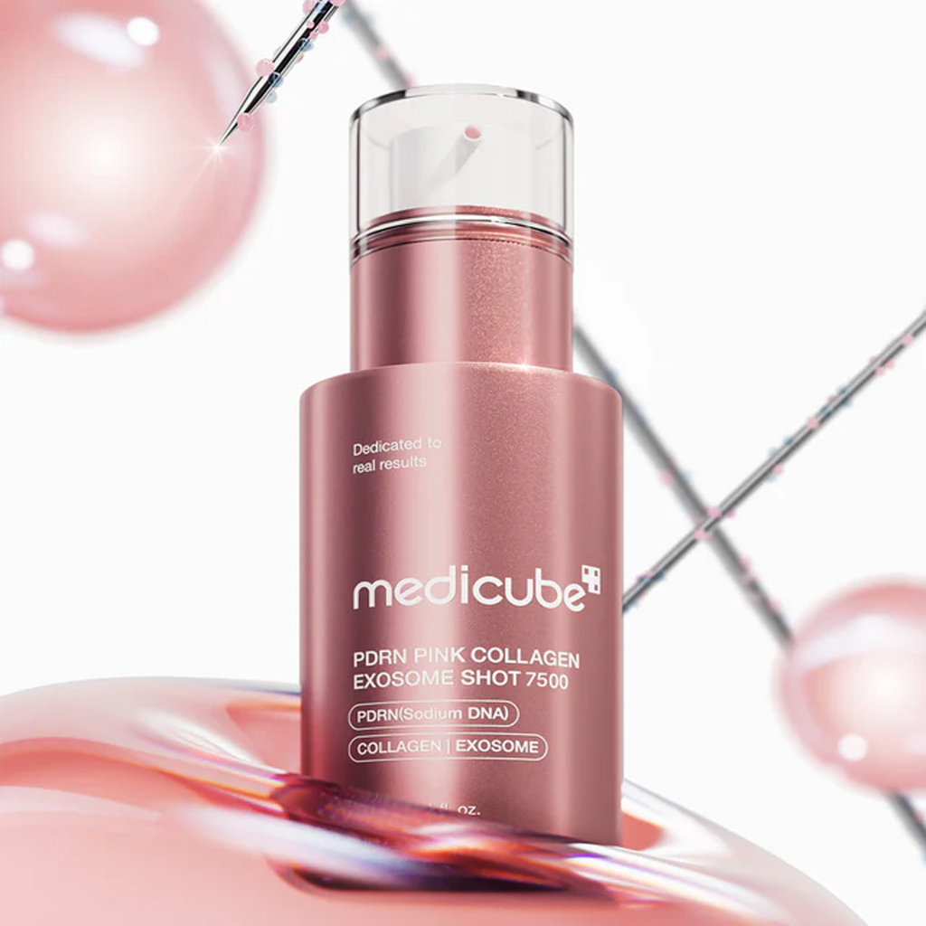 Medicube PDRN Pink Collagen Exosome Shot 7500 available on Qasr Jamal Store