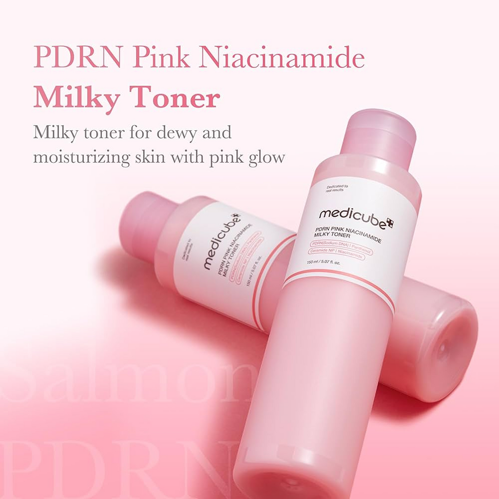 Advantages of using Medicube PDRN Pink Niacinamide Milky Toner