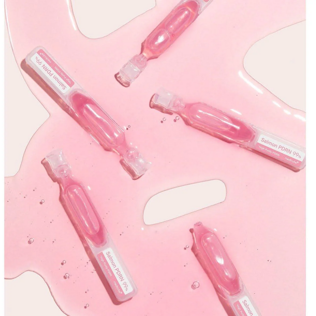 Medicube PDRN Pink One Day Serum Set available on Qasr Jamal Store