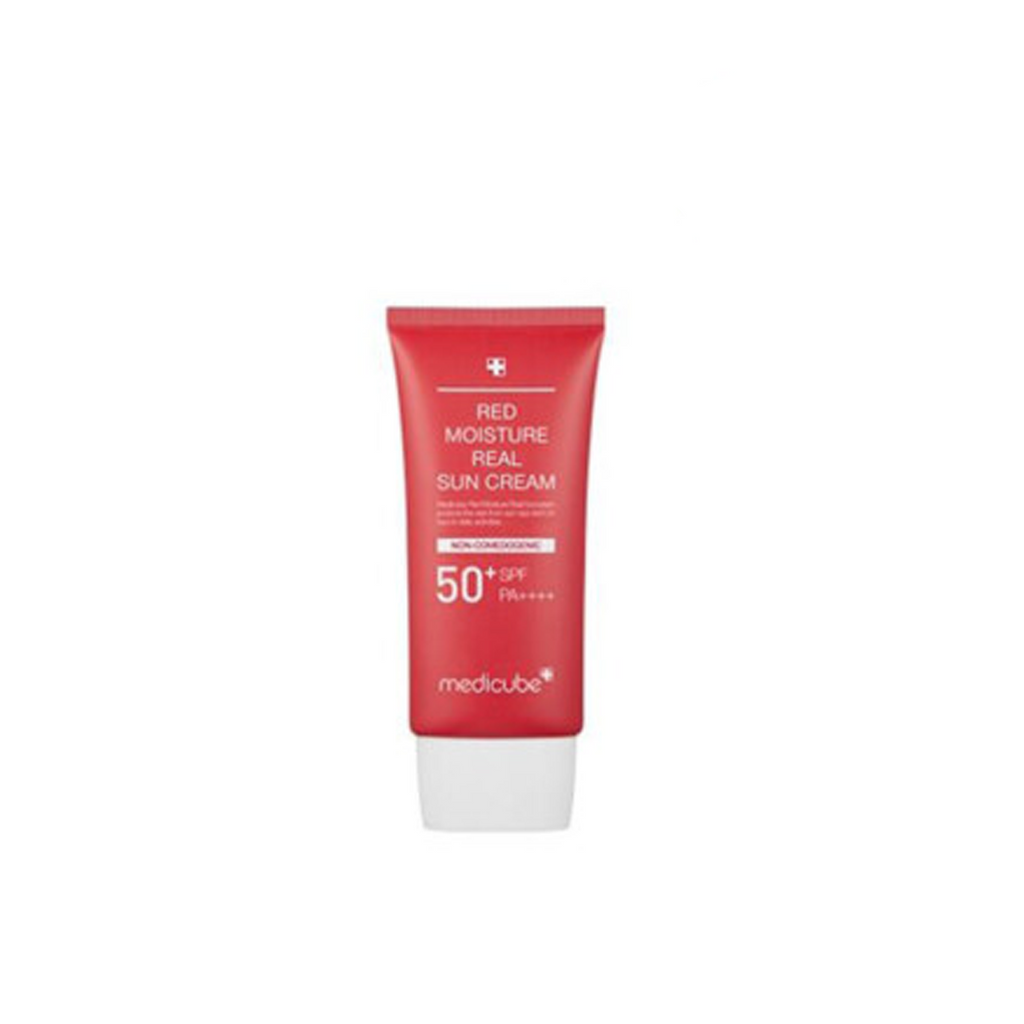 The product of Medicube Red Moisture Real Sun Cream SPF50+