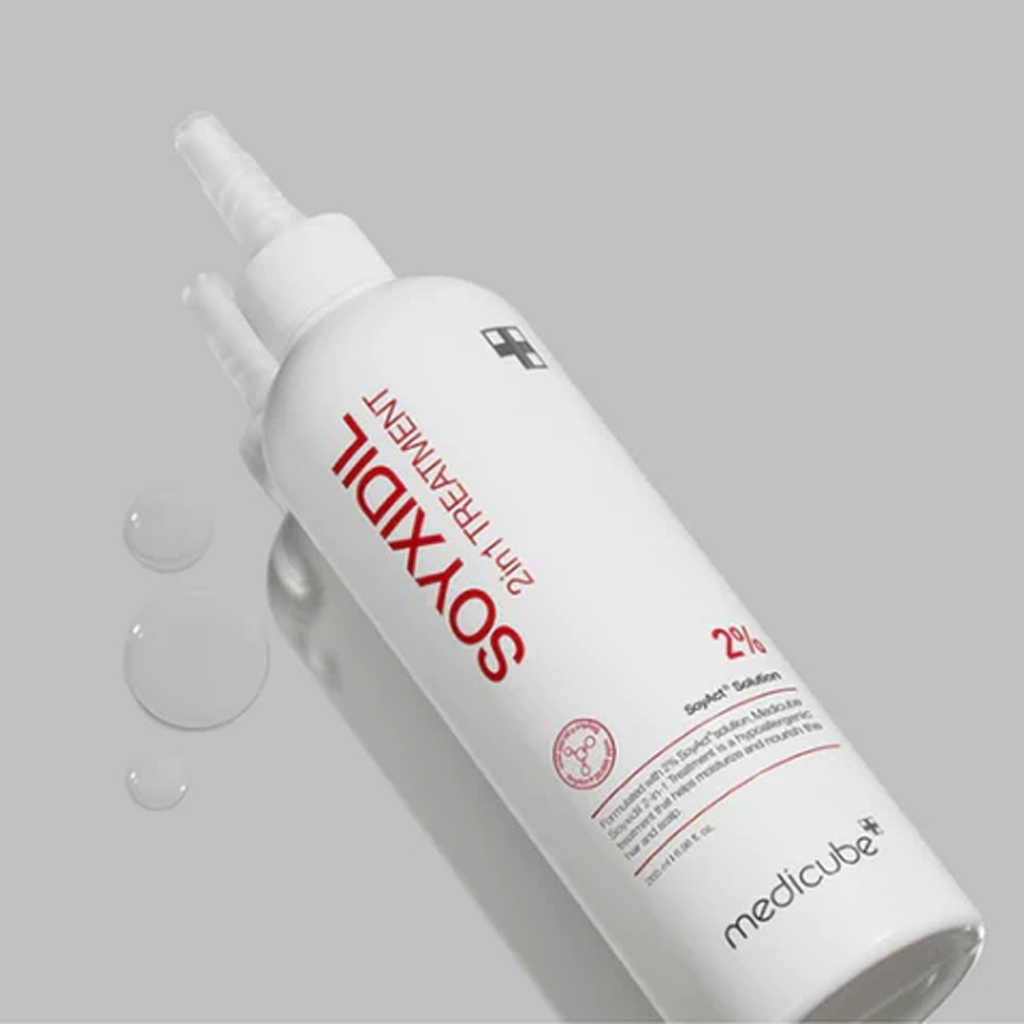 Way to use a Medicube Soyxidil 2 in 1 Hair Treatment