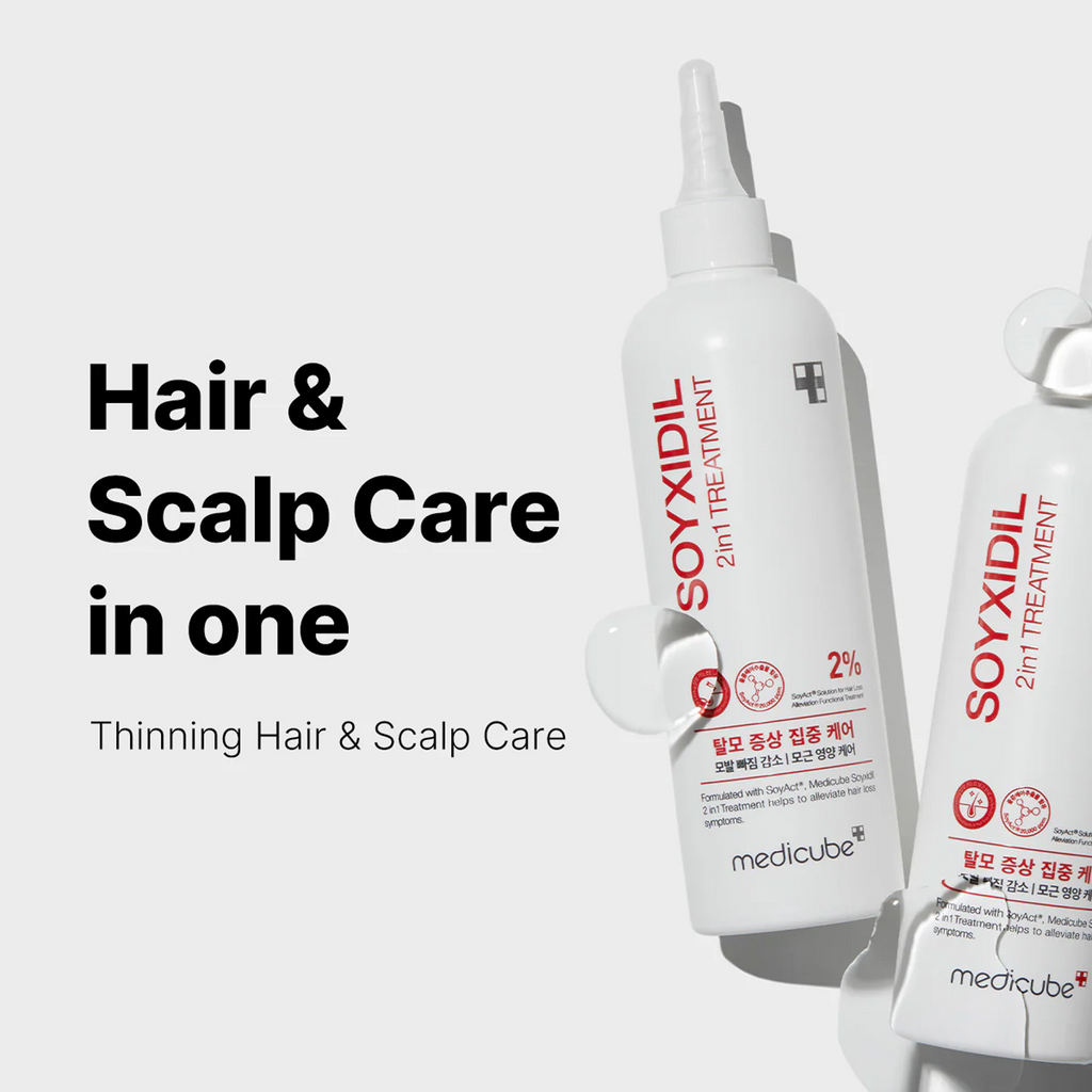 Medicube Soyxidil 2 in 1 Hair Treatment available on Qasr Jamal Store