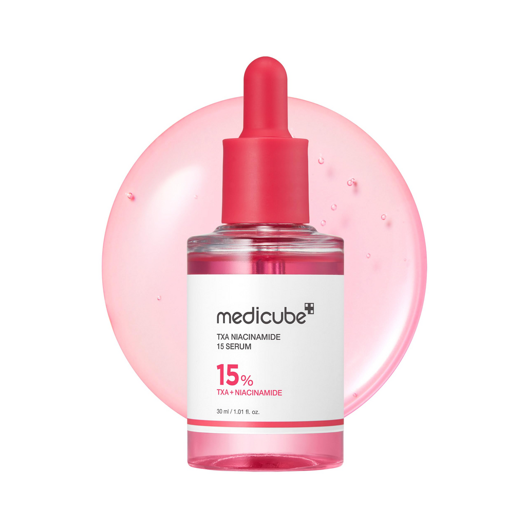 The showing product was Medicube TXA Niacinamide 15 Serum