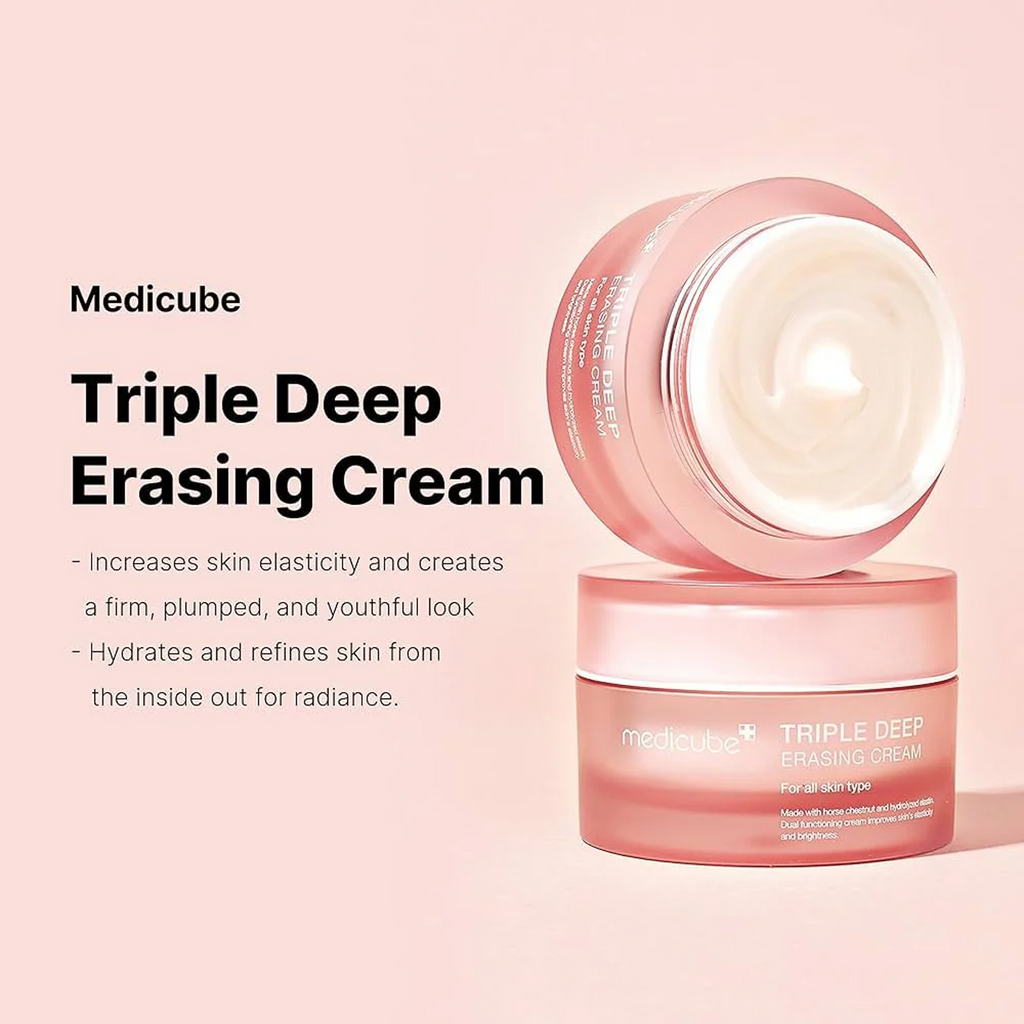 Key Benefits of Medicube Triple Collagen Cream