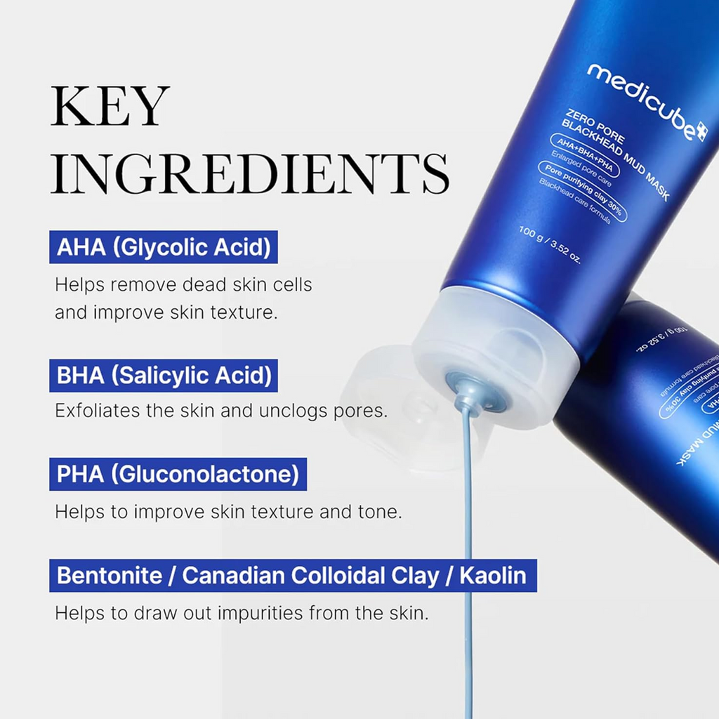 The Key Benefits of Medicube Zero Pore Blackhead Mud Mask