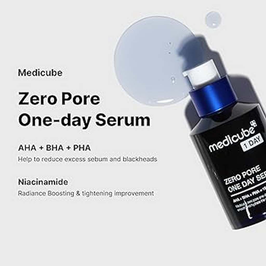 Advantages of Medicube Zero Pore One Day Serum