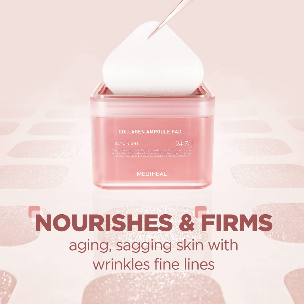 Key Benefits of Mediheal Collagen Ampoule Pad