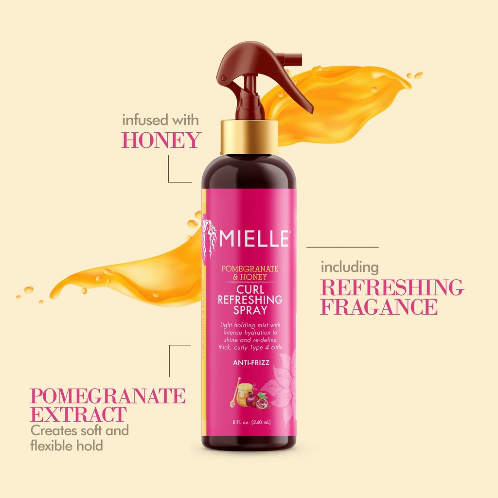 Mielle Pomegranate and Honey Curl Refreshing Spray -240ml