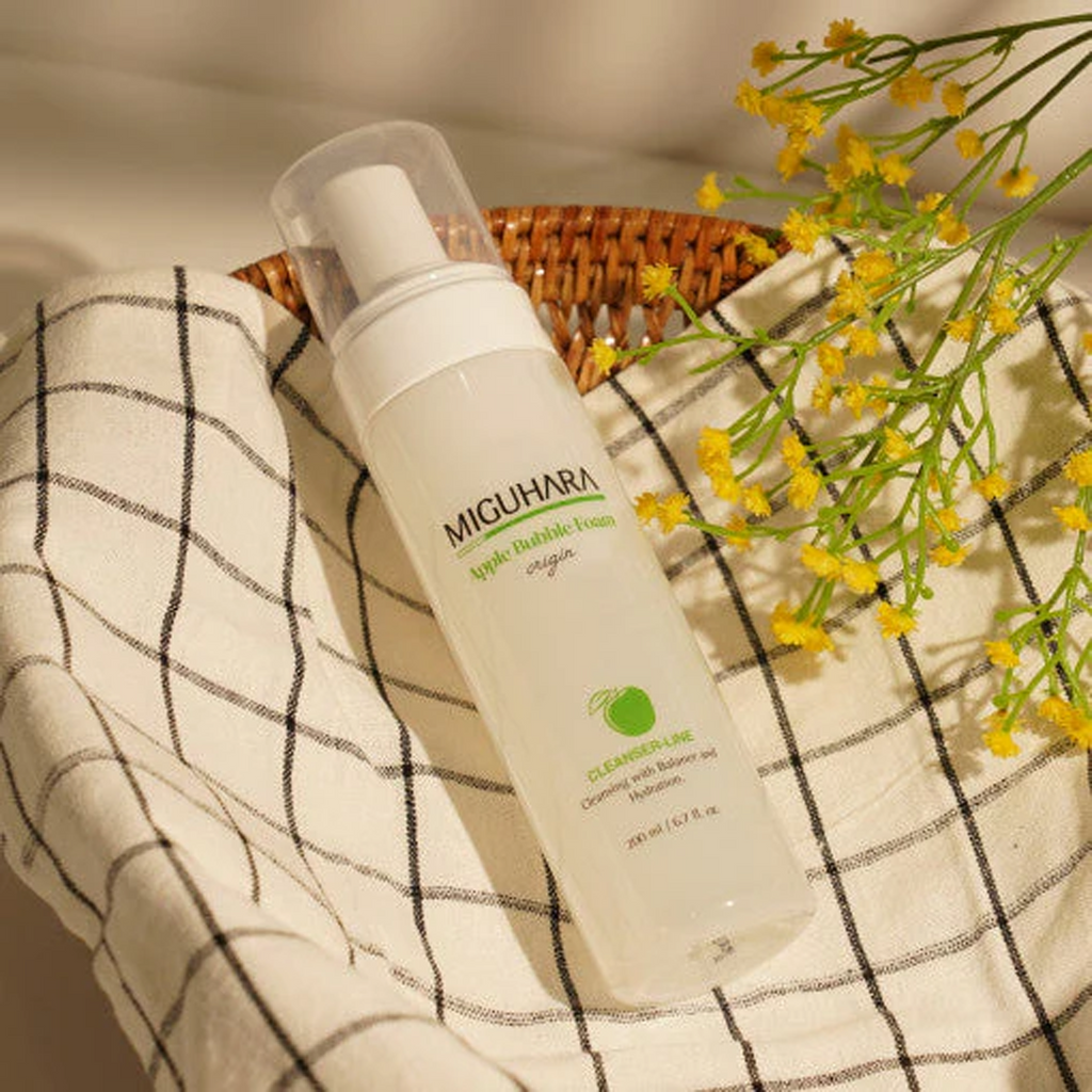 Miguhara Apple Bubble Foam available on Qasr Jamal Store