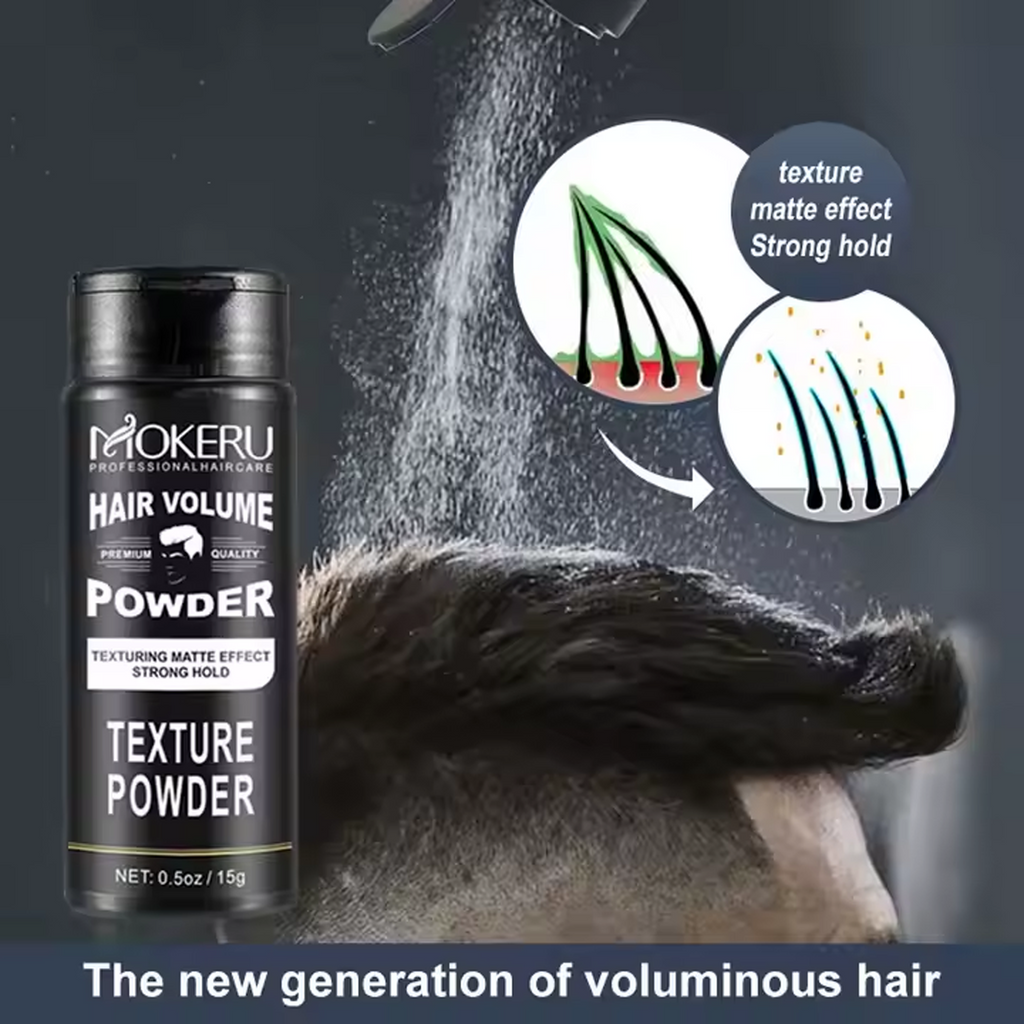 Key Benefits of Mokeru Hair Volume Texture Powder 