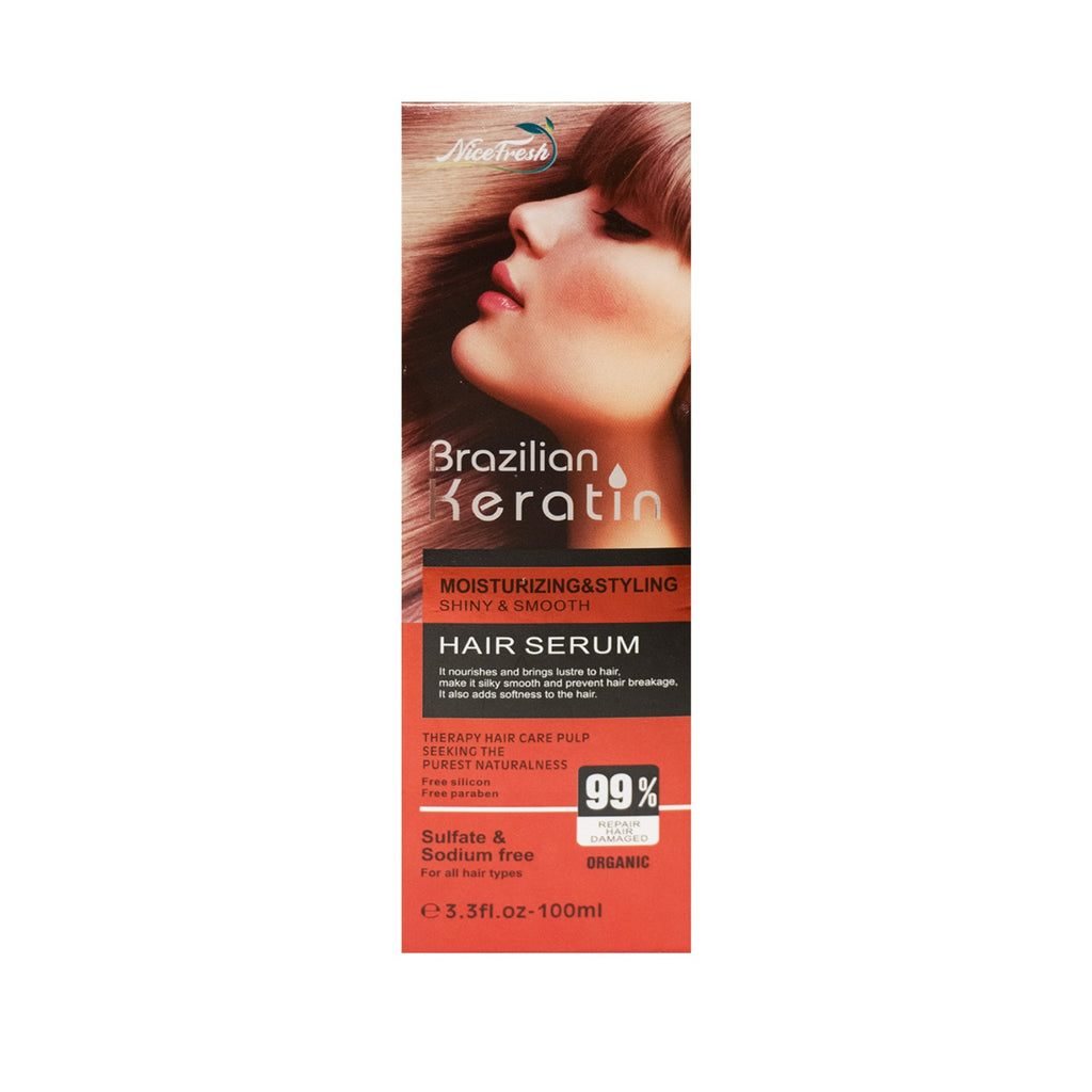 Nice Fresh Brazillian Keratin Hair Serum available on Qasr Jamal Store