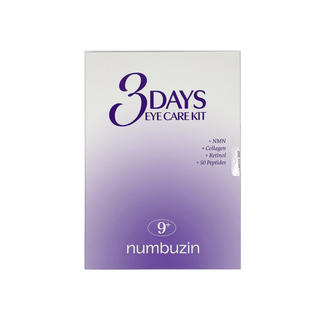 The product of Numbuzin No.9 3 Days Eye Care Kit 