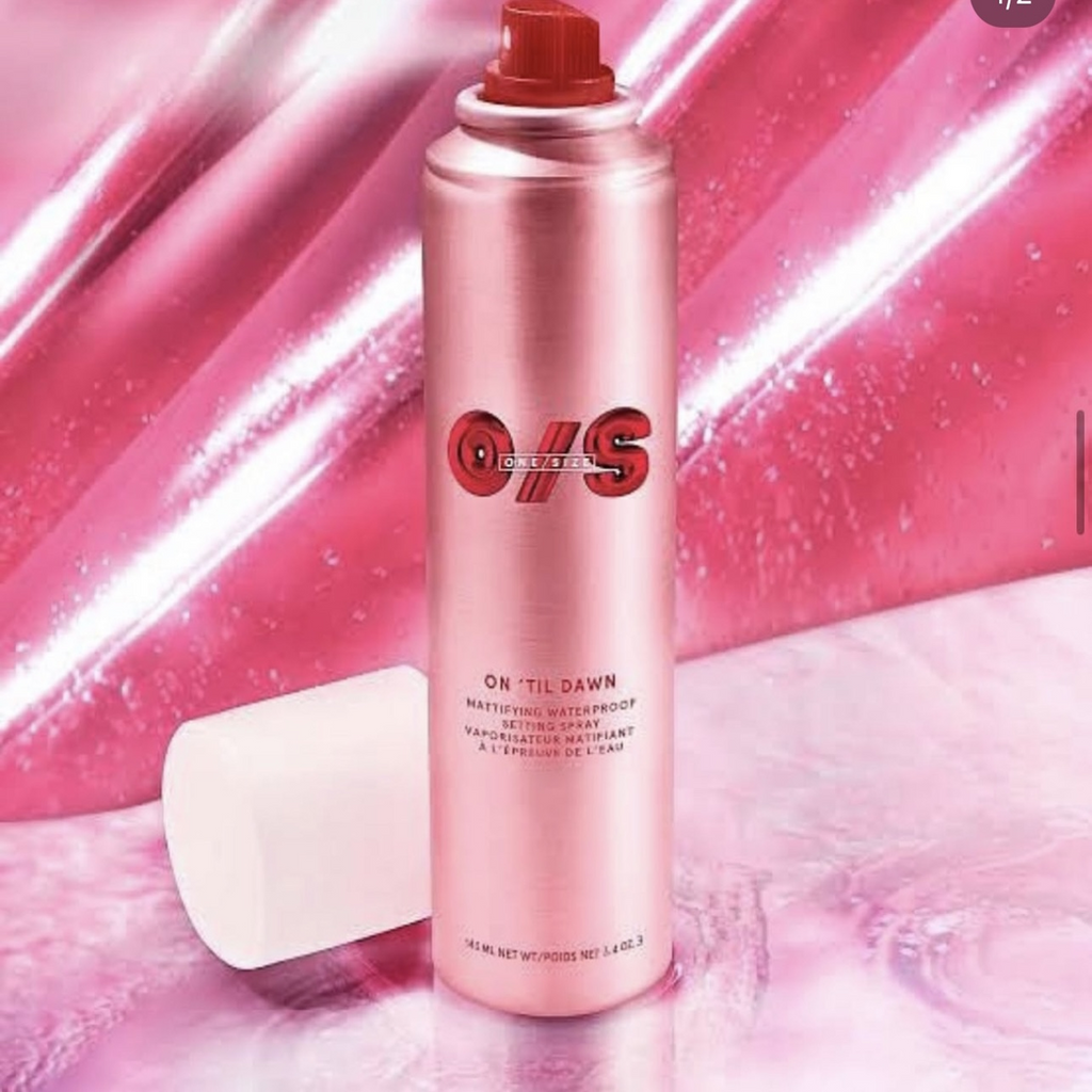 On 'Til Dawn Mattifying Waterproof Setting Spray available on Qasr Jamal Store
