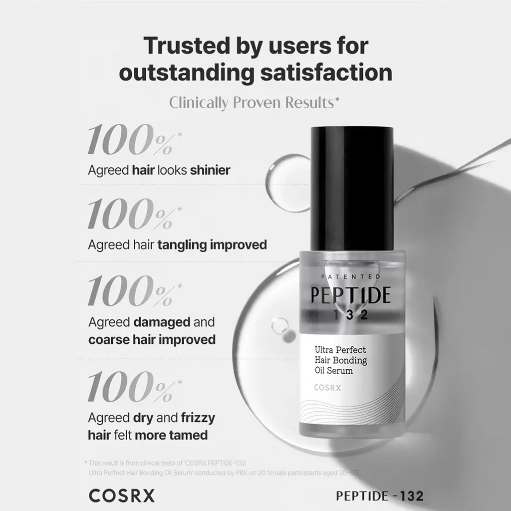 Key Benefits of Peptide 132 Ultra Perfect Hair Bonding Oil Serum 