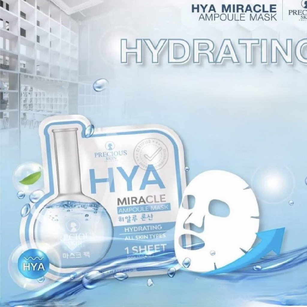 Key Benefits of Precious Skin Hya Miracle Ampoule Mask