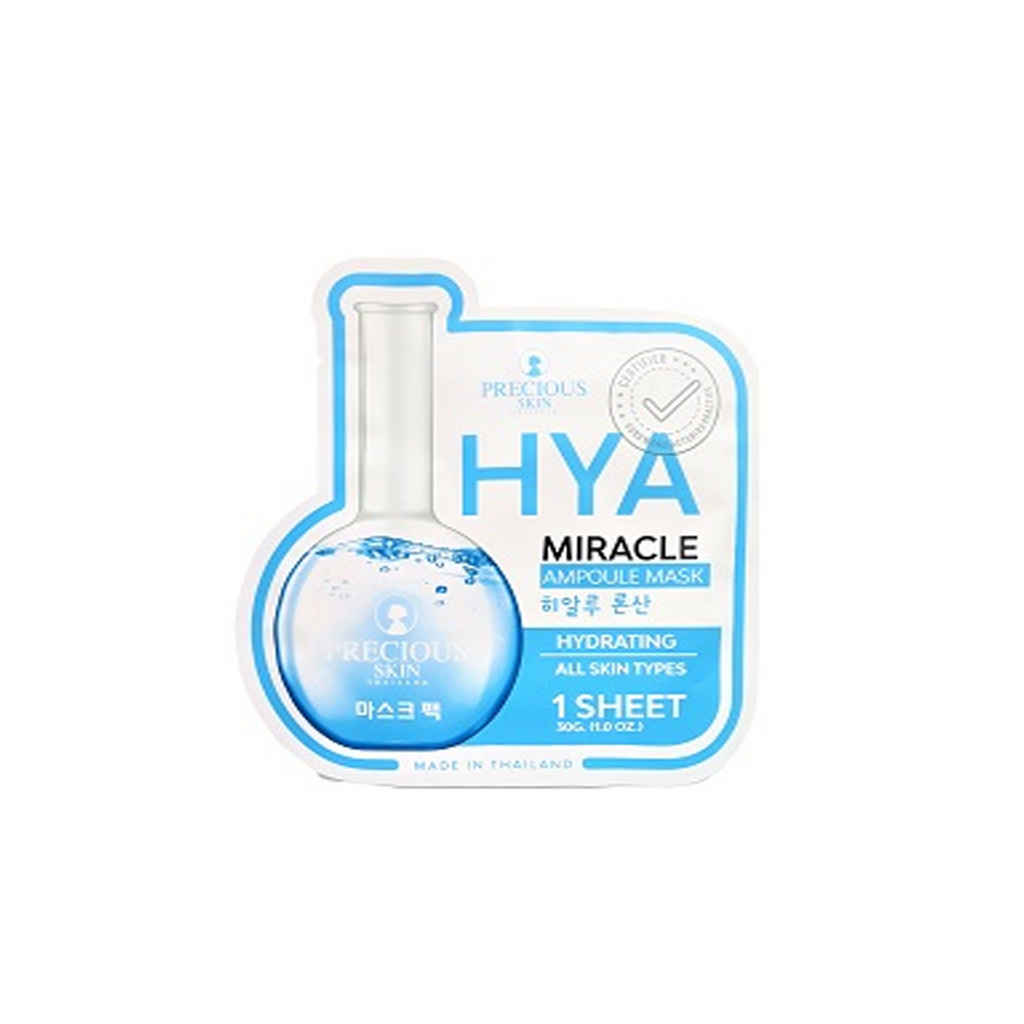 The Product of Precious Skin Hya Miracle Ampoule Mask