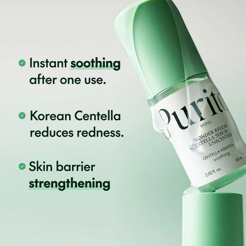 Key Benefits of Purito Wonder Releaf Centella Serum Unscented 