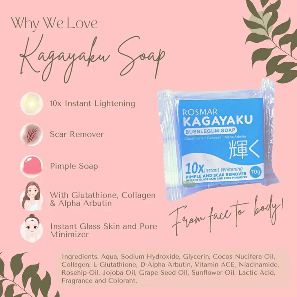 Key Benefits of Rosmar Kagayaku Soap