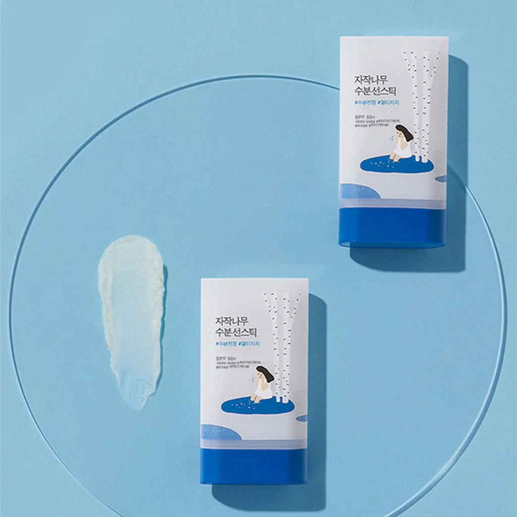 RoundLab Birch Juice Moisturizing Sun Stick available on qasr jamal store