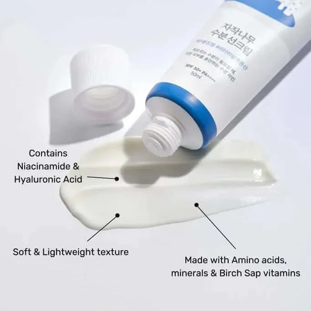 Advantages of RoundLab Birch Juice Moisturizing Sunscreen Set 